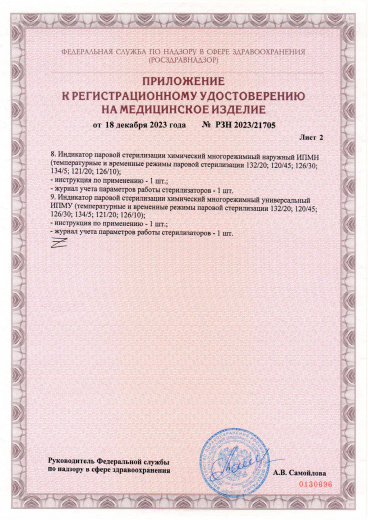 Disposable chemical indicators for sterilization control according